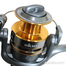 Okuma ROX Spinning Reel 40, 5.1:1 Gear Ratio, 29 Retrieve Rate, 12 lb Max Drag, Ambidextrous 551876331